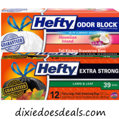 Hefty Trash Bags Only $3.25: Dollar General Deal Today Only