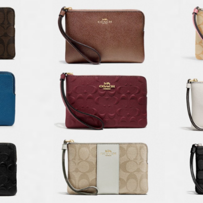 Coach Outlet Wristlets Starting at $23.40 + Lots More!