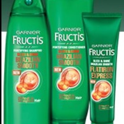 Free Three Piece Sample Pack of Garnier Fructis Brazilian Smooth Haircare
