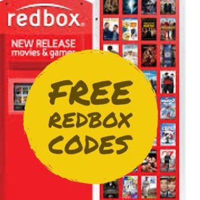 Free RedBox Rental Code Valid Today Only