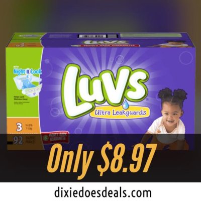 Luvs Boxed Diapers Only $8.97: Walmart Deal
