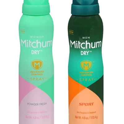 Mitchum Dry Spray Deodorant Only $0.99 (Regular $5.99)