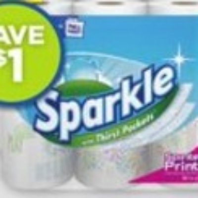 Sparkle Paper Towels Only $0.50 a Roll: Dollar General Deal Starts 4/14