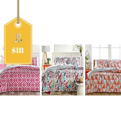 Three Piece Reversible Comforter Sets Only $17.99 (Regular $80): Today Only
