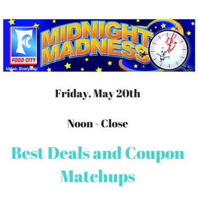 Food City Midnight Madness Sale 5/20: Best Deals and Coupon Matchups