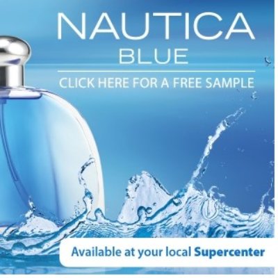 Free Nautica Blue Cologne Samples: Text Offer