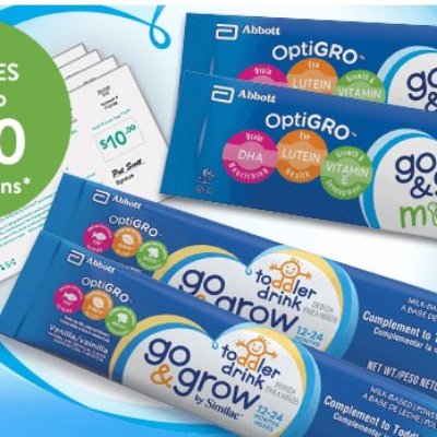 Free Go & Grow Samples for Toddlers + $40 in Coupons