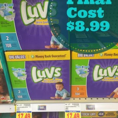 Luvs Diapers Value Size Boxes Only $8.99 (Regular $17.99): Kroger Deal