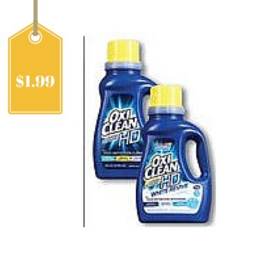 Oxi-Clean Laundry Detergent Only $1.99: Walgreens Deal