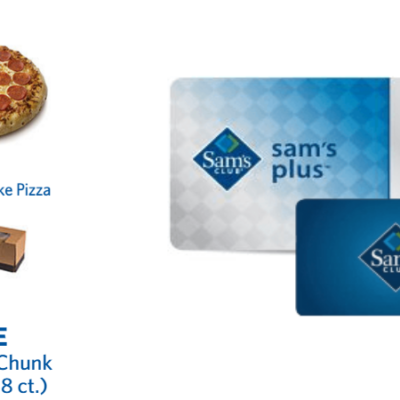 Sam’s Club Plus Membership + Free Food + $20 Gift Card Only $45 ($220 Value)