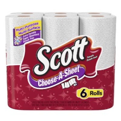 Scott Paper Towels 6 Rolls Only $2.99: Walgreens Deal