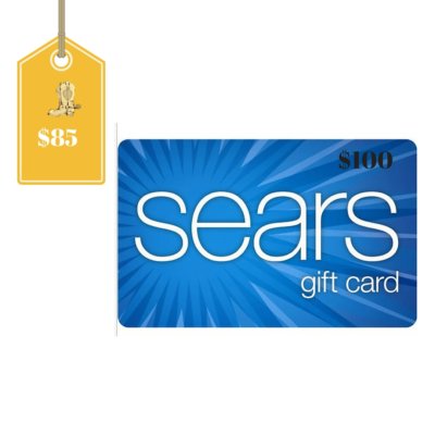 $100 Sears Gift Card Only $85