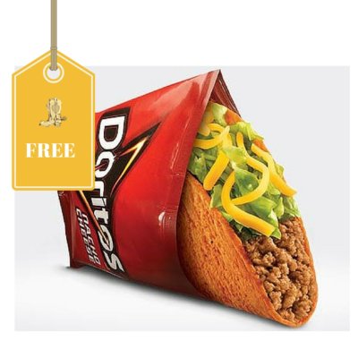 Free Doritos Locos Taco at Taco Bell on June 21st