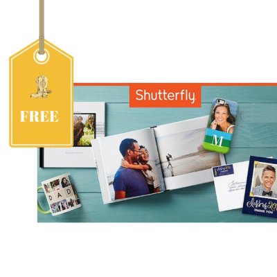 Free 20 Page Photo Book from Shutterfly (Just Pay Shipping)