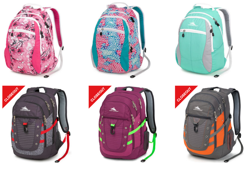 high sierra backpack sale