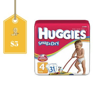 Huggies Diapers Only $4.99 at Food City 7/22 Only