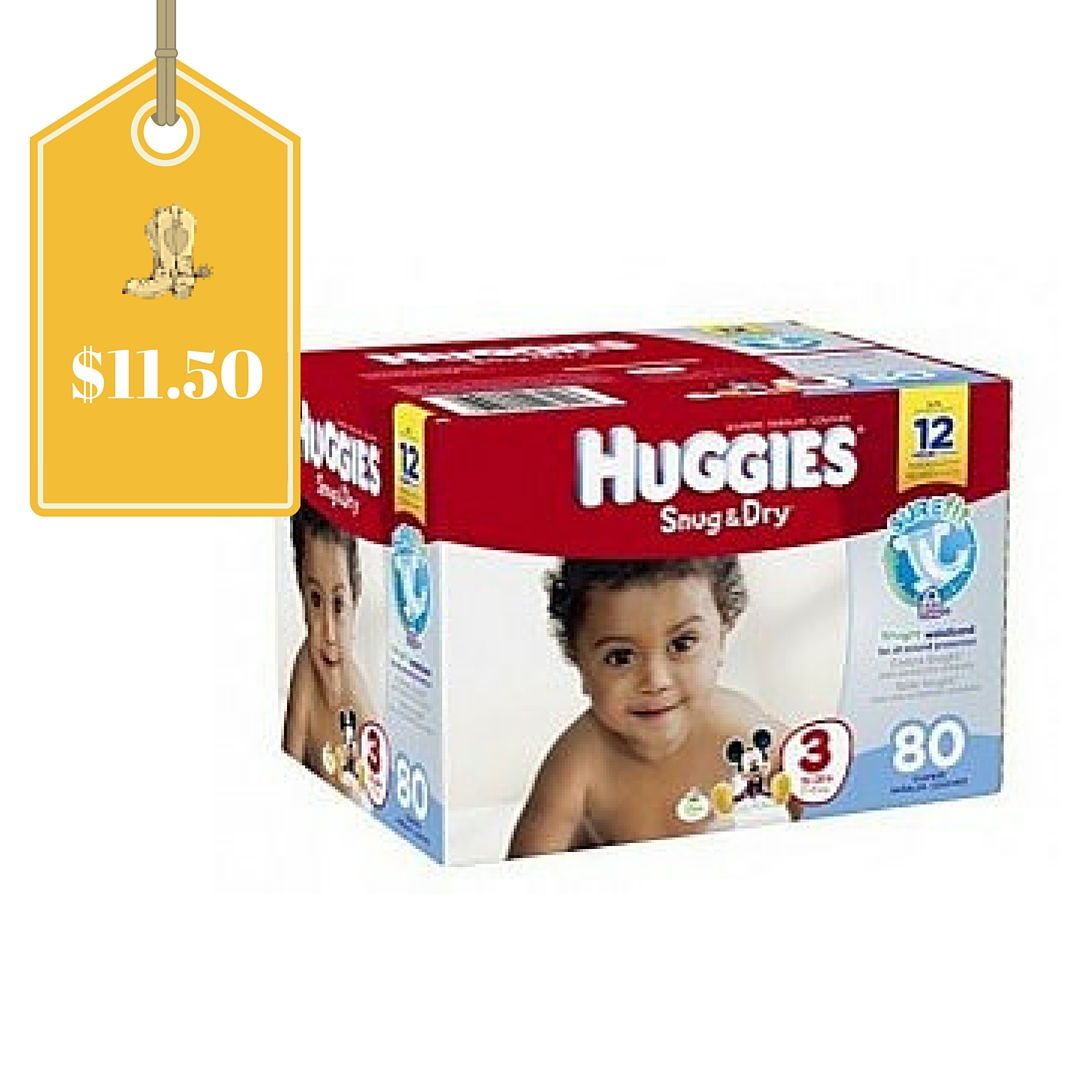 Huggies Boxed Diapers Only 11.50 at Dollar General 7/16 Only