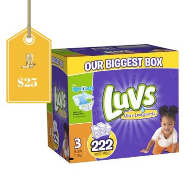 Luvs Biggest Box Only $25.01 Shipped (Regular $35.97): Easy Deal