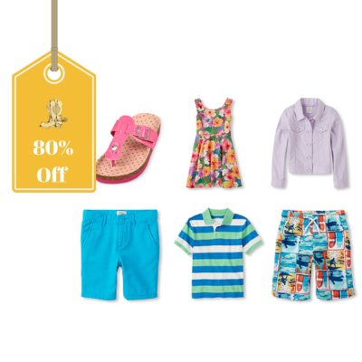 80% Off All Clearance + Free Shipping from The Children’s Place