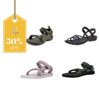 Up to 50% Off Teva Sandals: Today Only