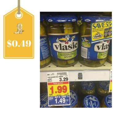 Vlasic Pickles as low as $0.49 (Regular $3.29): Kroger Deal