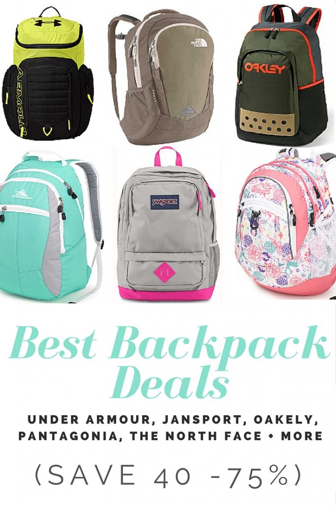 This season's Best Backpack Deals