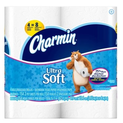 Free Charmin Ultra Toilet Paper + Free Shipping Today Only