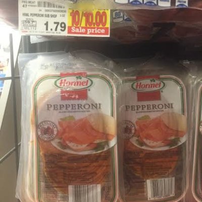 Hormel Pepperoni Only $0.50 at Kroger