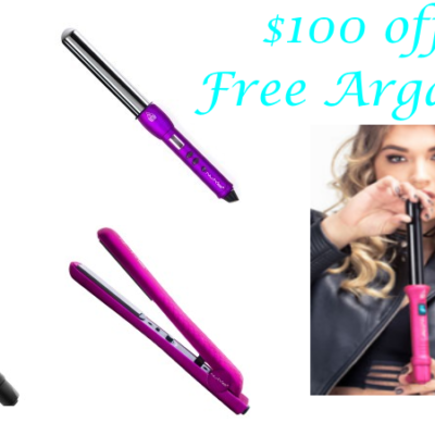 $100 Off Any Nume Styling Tool + Free Shipping + Free Argan Oil