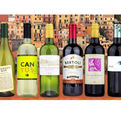 6 International Wines Only $5.99 a Bottle Shipped
