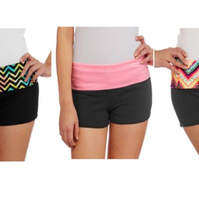 Yoga Shorts Only $2.50 Shipped