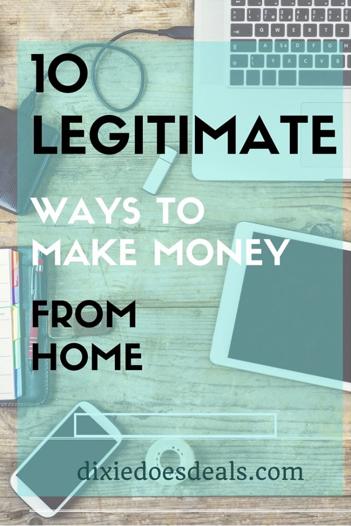 10 ways to make money from home