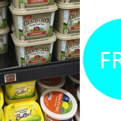 Free Country Crock Spread at Kroger