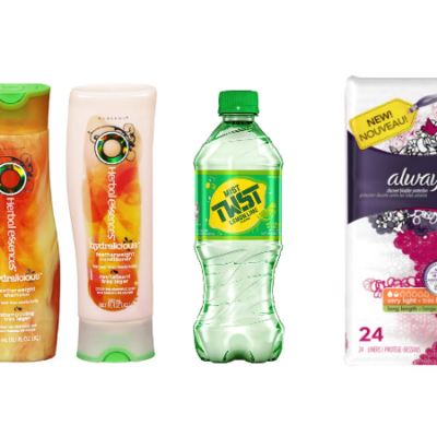 Two Herbal Essence, One Always and One Twist Mist Only $1 at Dollar General: No Paper Coupons Needed