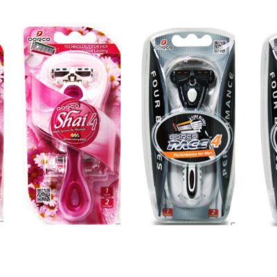 Shai & Pace 4 Blade Razor Systems B1G1 Free = Two Handles and Four Refills Only $4.50 Shipped