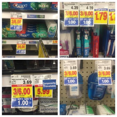 FREE Crest Toothpaste, Mouthwash, Toothbrushes and Floss at Kroger