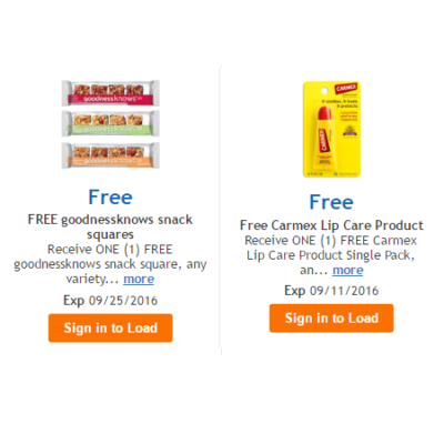 Free Carmex and Goodness Knows Bars at Kroger with Digital Coupons