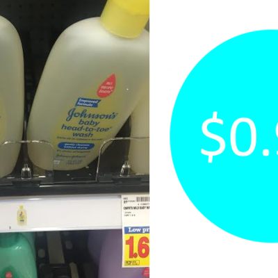 Johnson’s Head to Toe Baby Wash or Lotion Only $0.99 (Regular $3.99) at Kroger