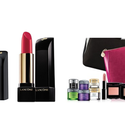 Lancome Lipstick B1G1 Free + Free Gift Bonus = $294 in Cosmetics for $37.50