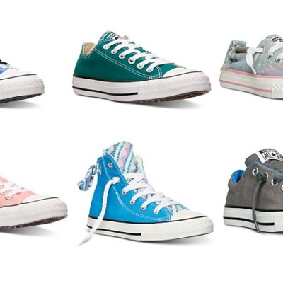 Big Discounts on Converse Shoes: Prices Start at $17.48 (Regular $54.99)