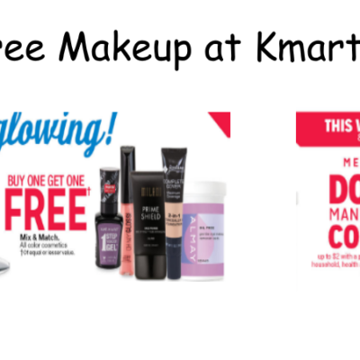 Free CoverGirl Cosmetics + More at Kmart