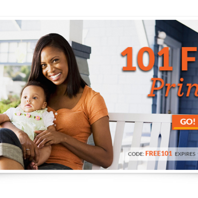 101 Free Photo Prints (Just Pay Shipping)
