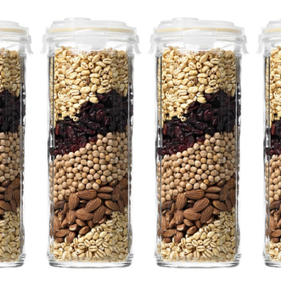 Glasslock 60 oz. Airtight Containers 8-Piece Set Only $9.98 (Regular $31.98)