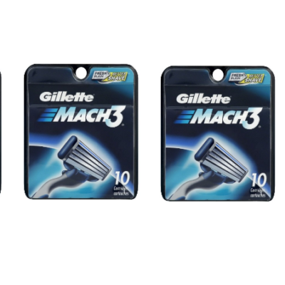 Gillette Mach3 Men’s Razor Blade Refills 10 ct. as low as $6.72 (Regular $28.99)