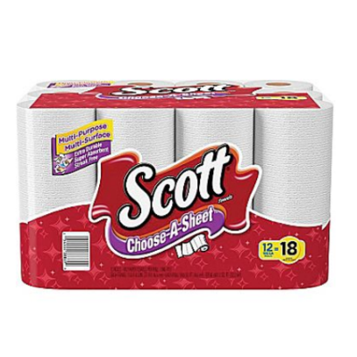 Scott Paper Towels Only $0.44 per Regular Roll Shipped