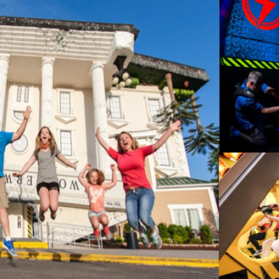 52% or More Off WonderWorks Museum and Laser Tag Tickets in Pigeon Forge