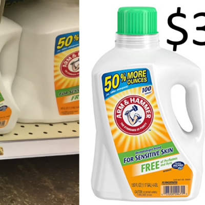 Arm & Hammer Sensitive 100 Loads Only $3.99 (No Coupons Needed)