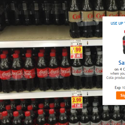 Coke Products 6 Pack Bottles Only $1.49 at Kroger (Regular $4.99): No Paper Coupons Needed