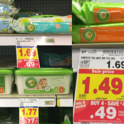 Comforts Baby Wipes Only $0.69: No Coupons Needed