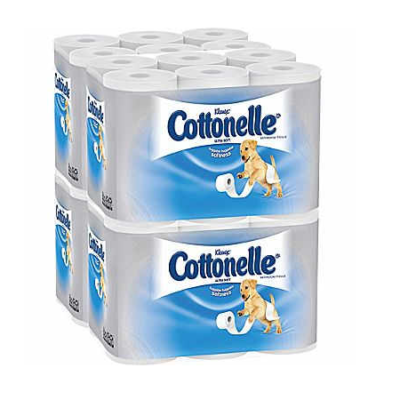 Cottonelle Ultra Soft Bathroom Tissue, 48 Rolls Only $14.99 (Regular $32.49)